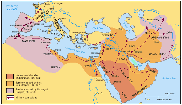 Part 6: A Tale of Two Cultures - Muhammad in Arabia and Charlemagne in ...